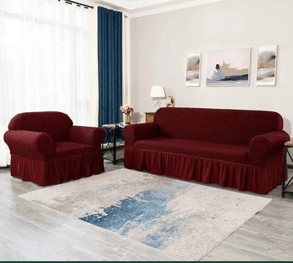 Bubble Style Covers - Maroon