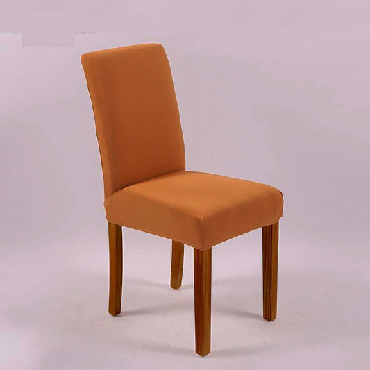 Jersey Chair Cover - Mustard/Camel