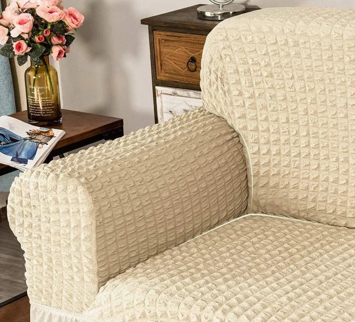 Bubble Style Covers - Fawn