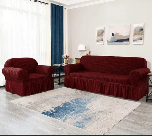 Bubble Style Covers - Maroon
