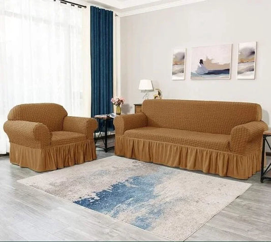 Bubble Style Covers - Beige